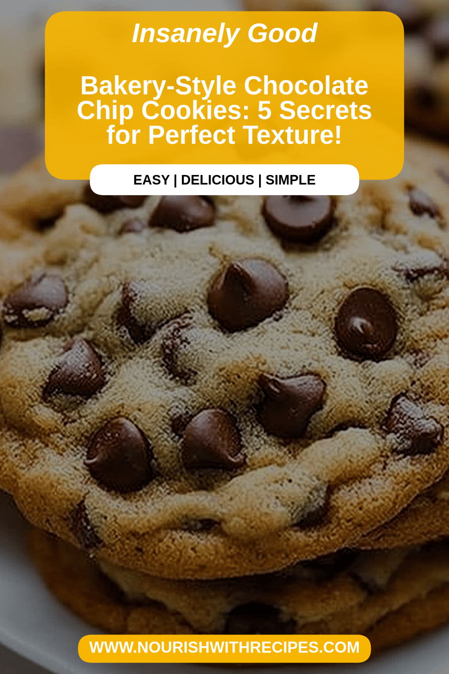 Chocolate Chip Cookies Recipe final dish beautifully presented and ready to serve