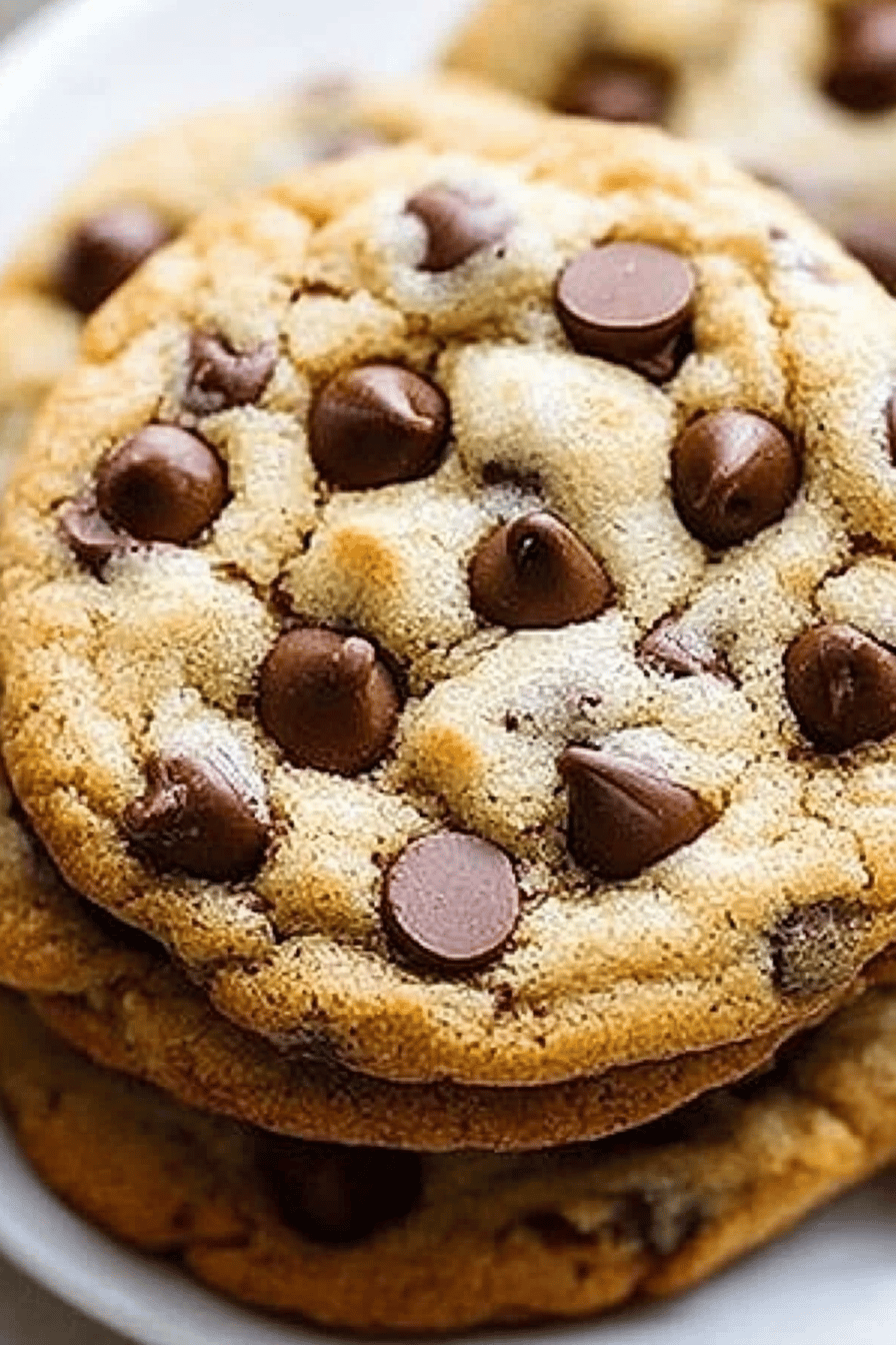 Chocolate Chip Cookies Recipe ingredients organized and measured on kitchen counter