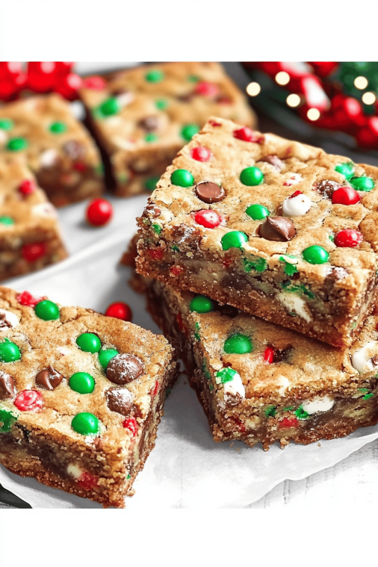 Christmas Cookie Bars