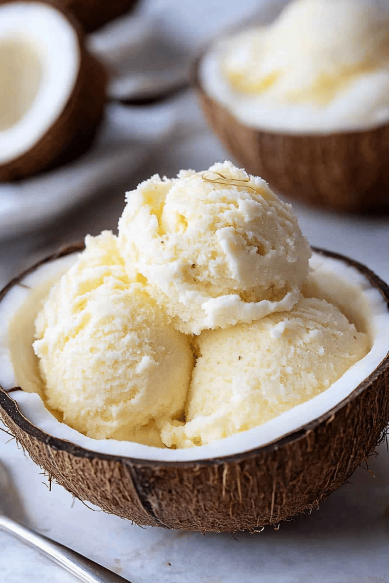 Coconut Ice Cream