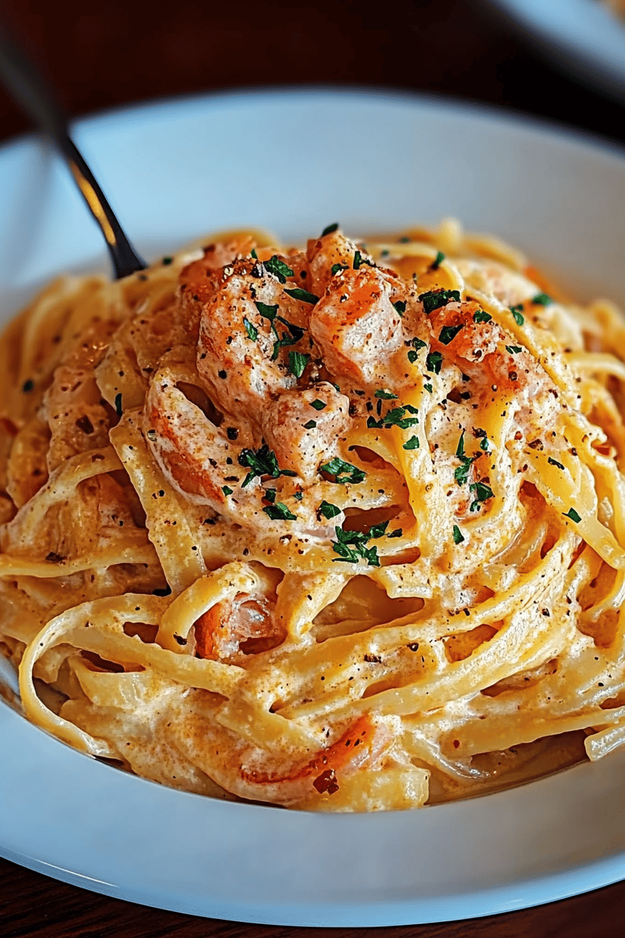 Crawfish Fettuccine