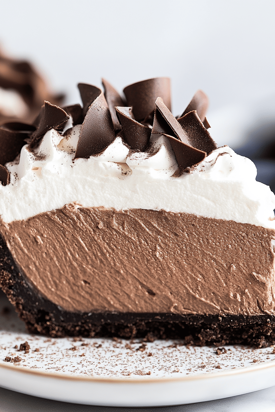 French Silk Pie Recipe ingredients organized and measured on kitchen counter