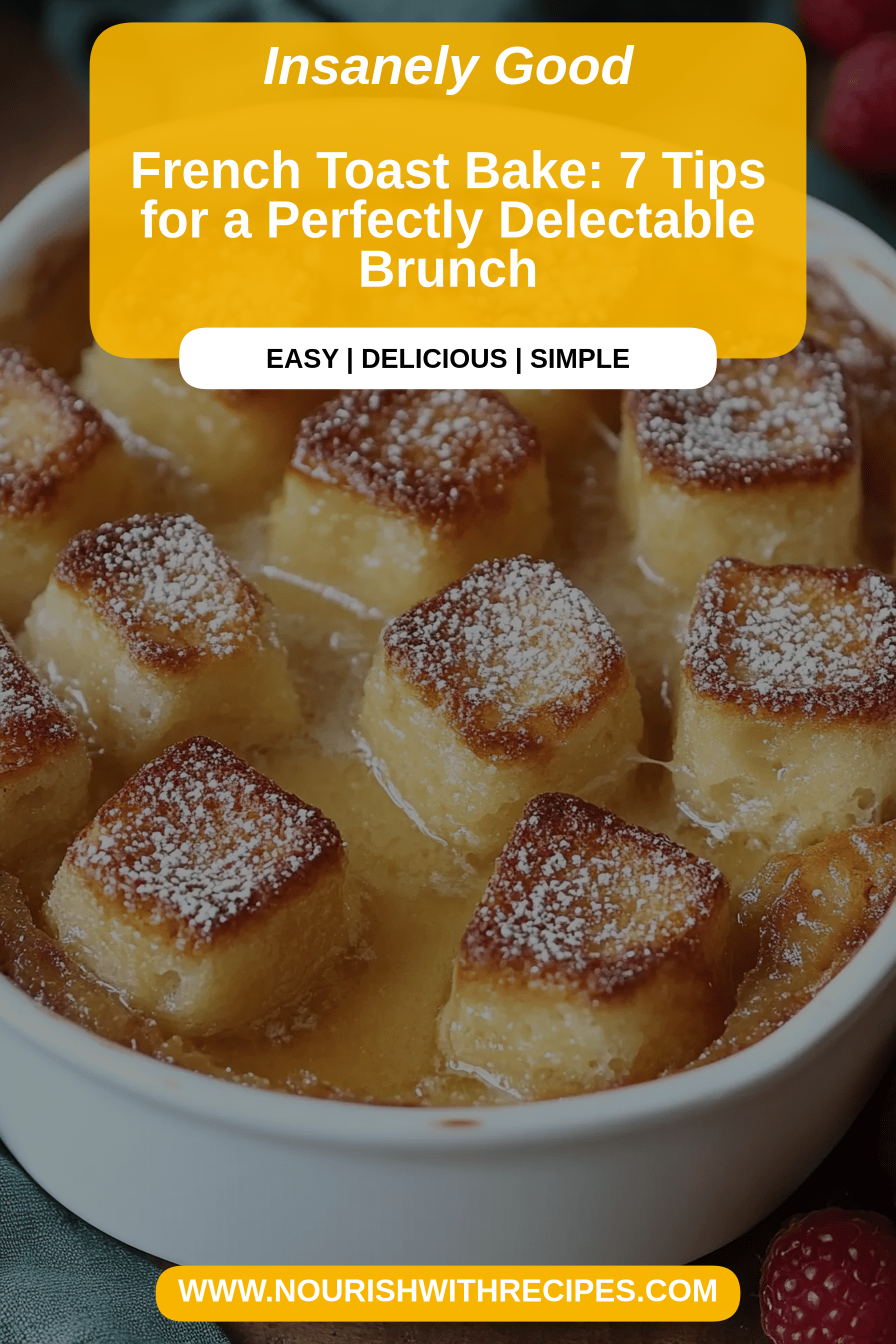 French Toast Bake final dish beautifully presented and ready to serve
