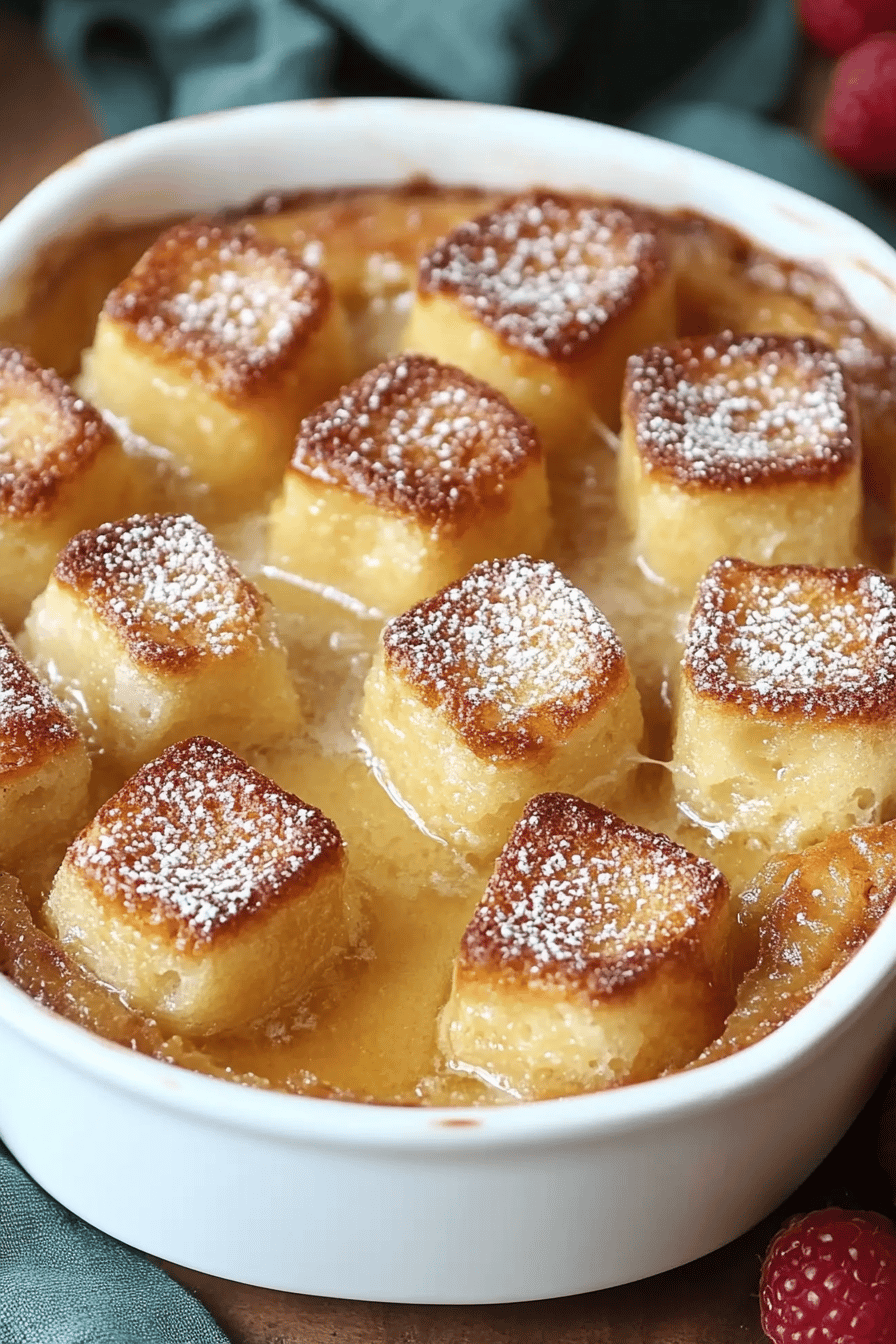 French Toast Bake ingredients organized and measured on kitchen counter
