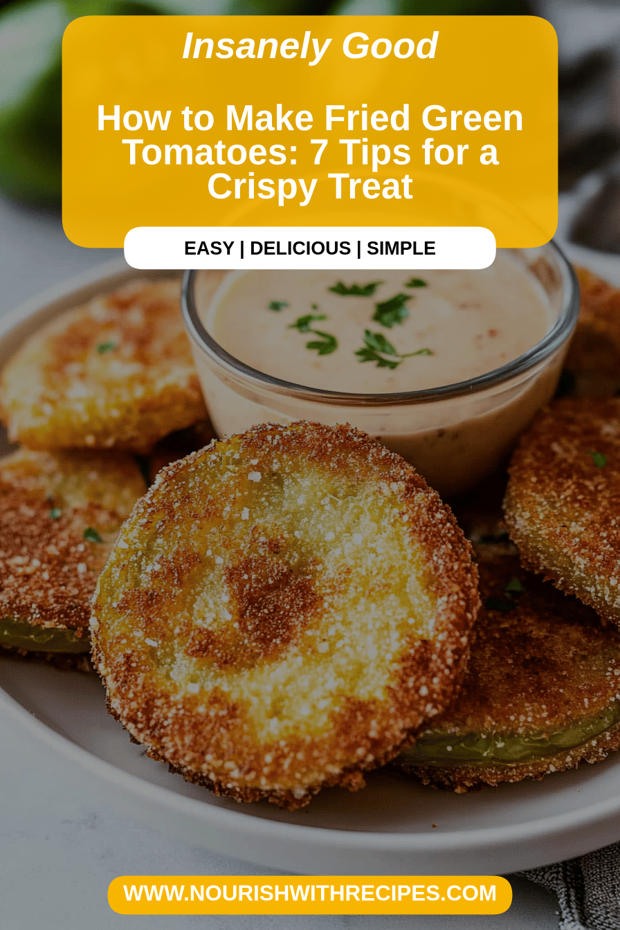 Fried Green Tomatoes Recipe final dish beautifully presented and ready to serve
