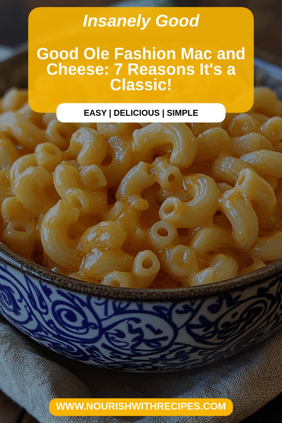 Mac and Cheese Recipe final dish beautifully presented and ready to serve