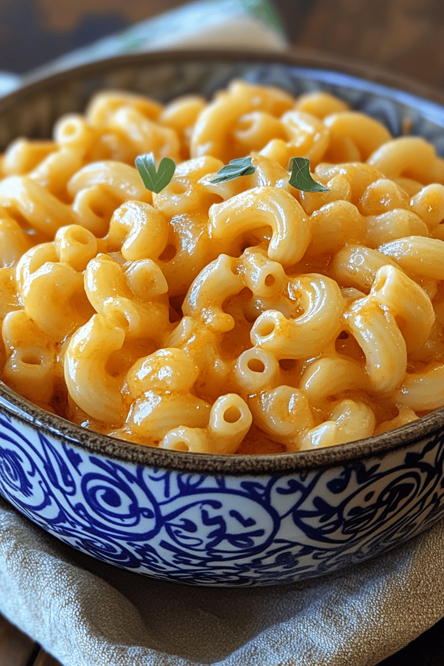 Mac and Cheese Recipe ingredients organized and measured on kitchen counter