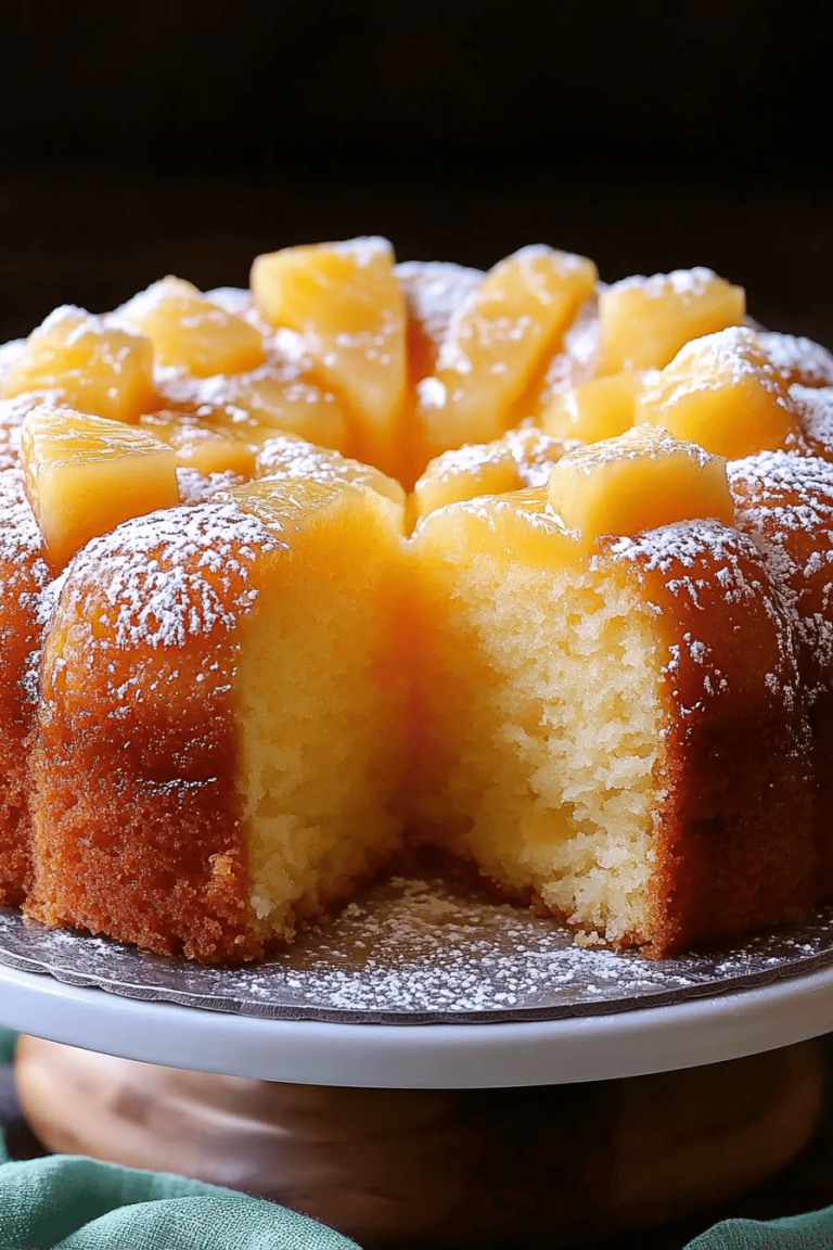 Pineapple Juice Cake
