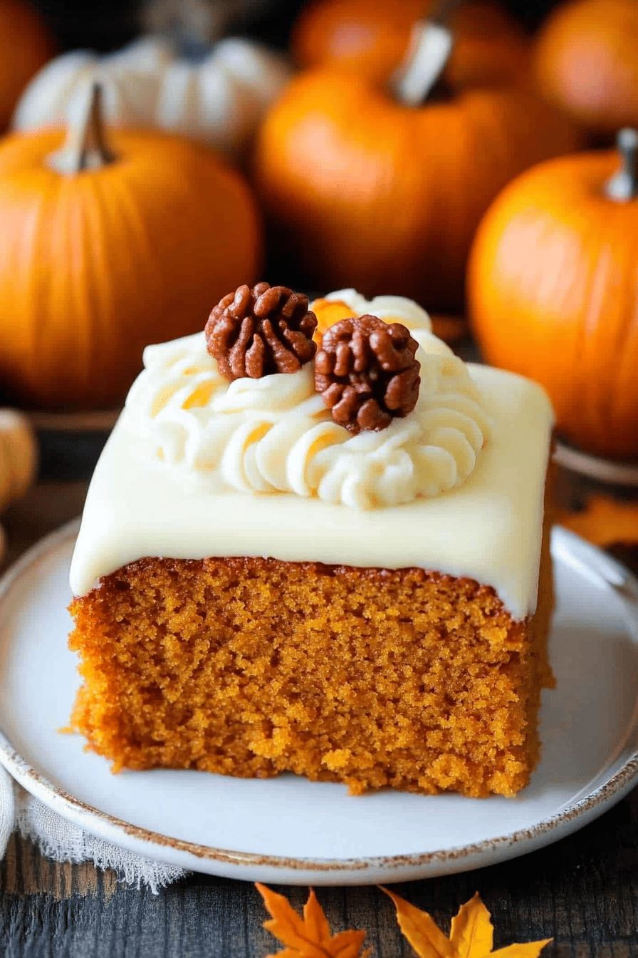 Pumpkin Cake Tips ingredients organized and measured on kitchen counter
