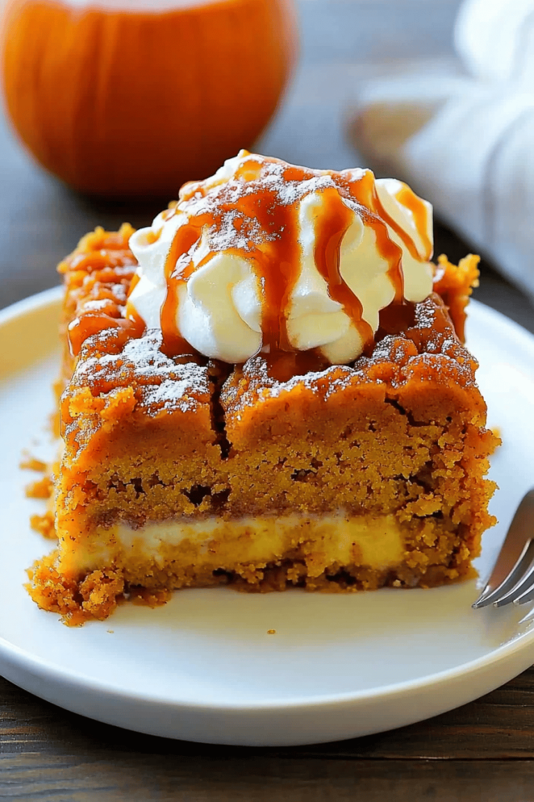 Pumpkin Dump Cake