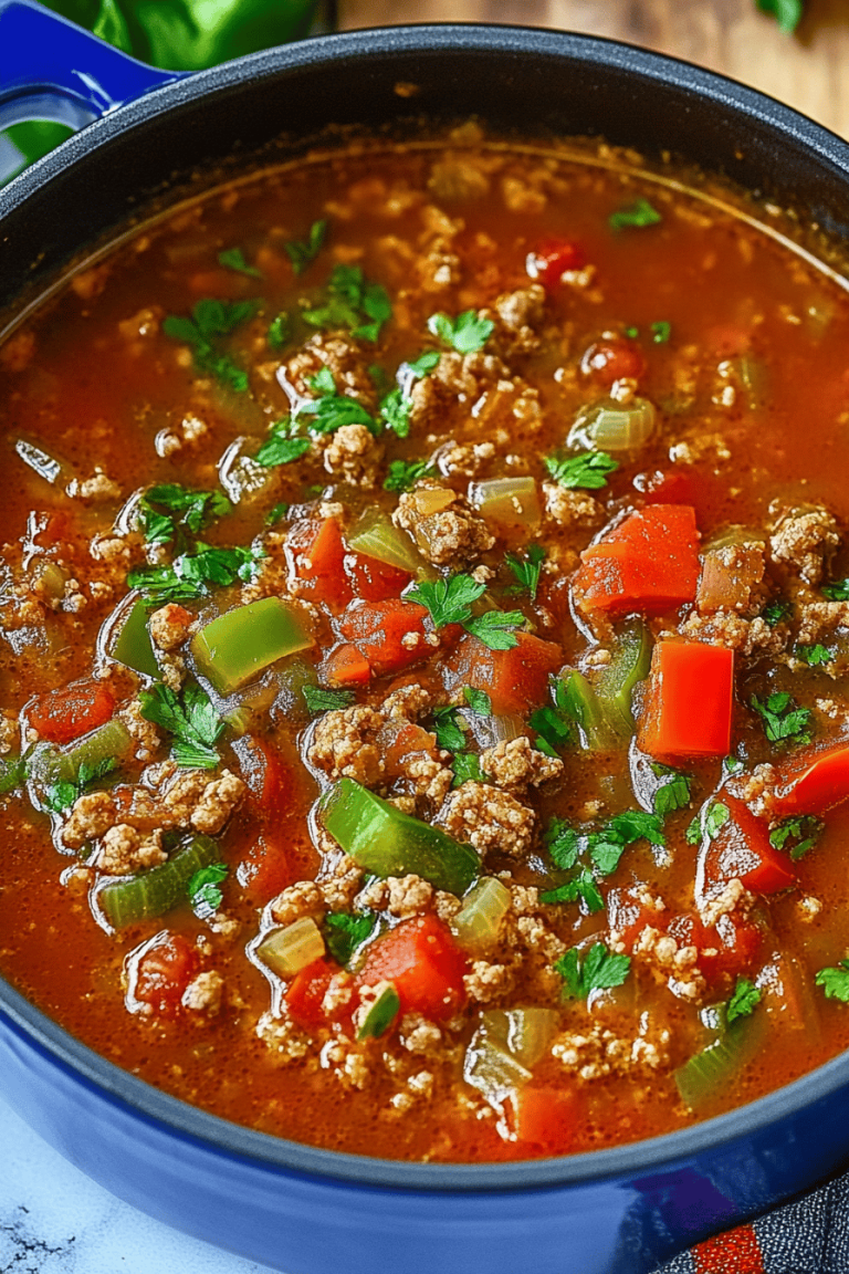 Stuffed Pepper Soup