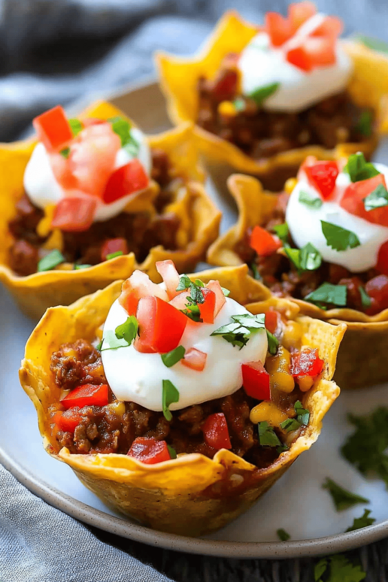 Taco Cups Recipe