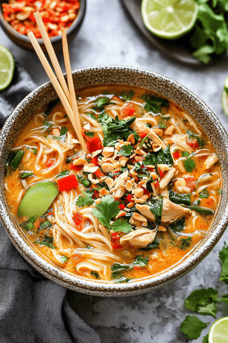 Thai Chicken Noodle Soup