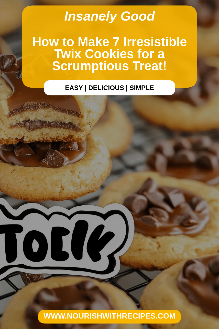 Twix Cookies Recipe final dish beautifully presented and ready to serve