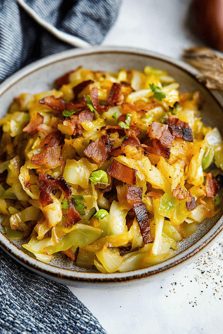 fried cabbage recipe