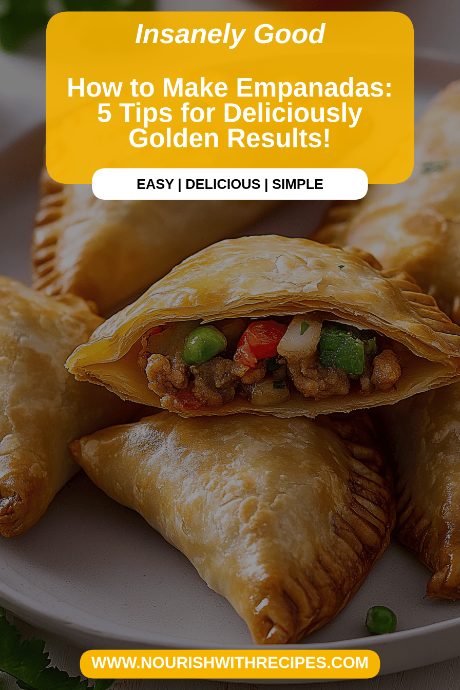 make empanadas final dish beautifully presented and ready to serve