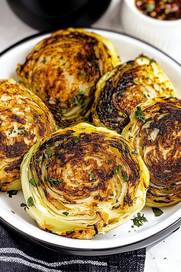 Air Fryer Cabbage