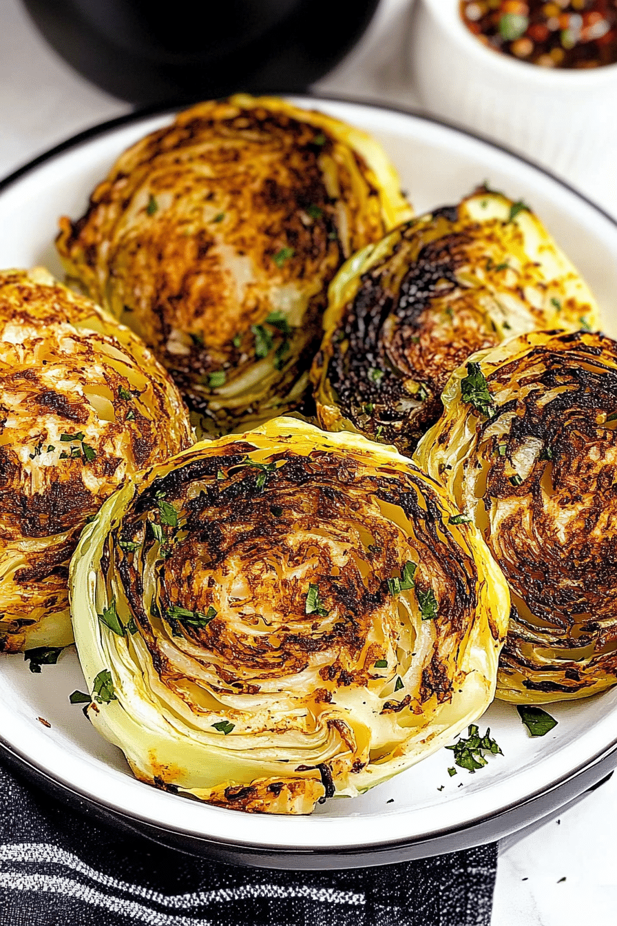 Air Fryer Cabbage