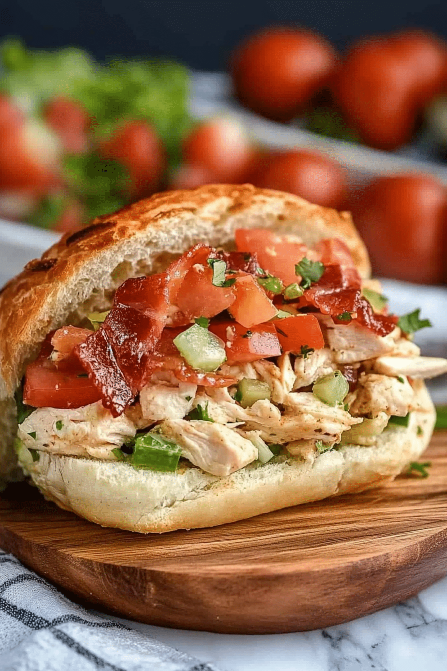 BLT Chicken Salad Recipe
