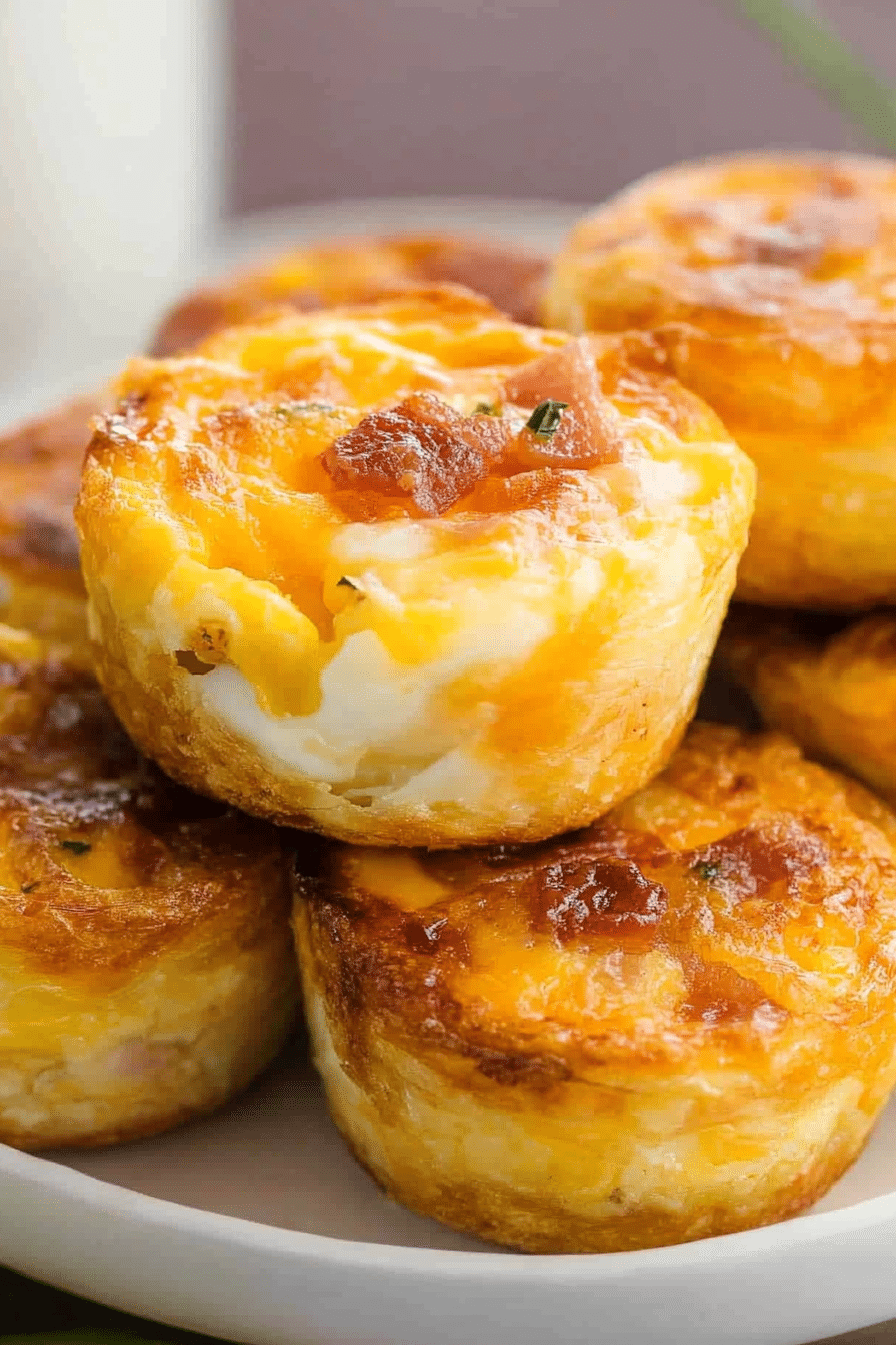 Bacon Cheese Egg Bites