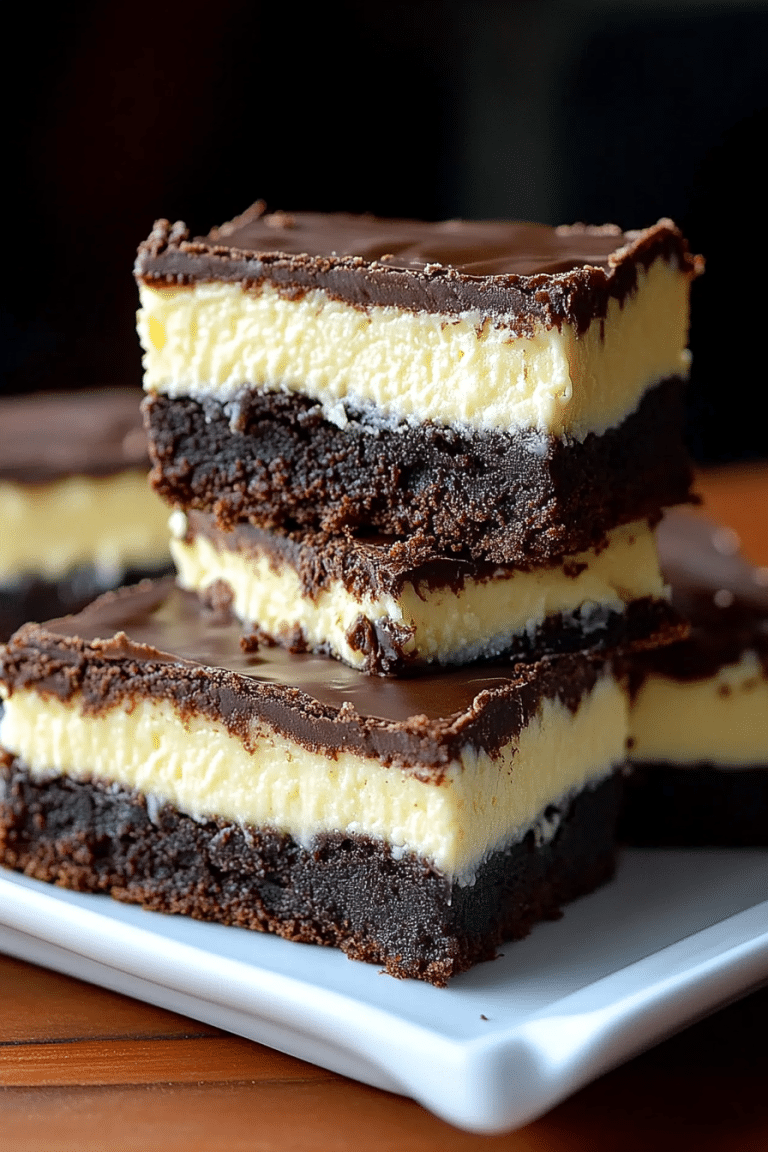 Cheesecake Brownies