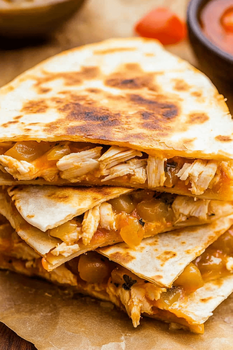 Chicken Quesadilla Recipe