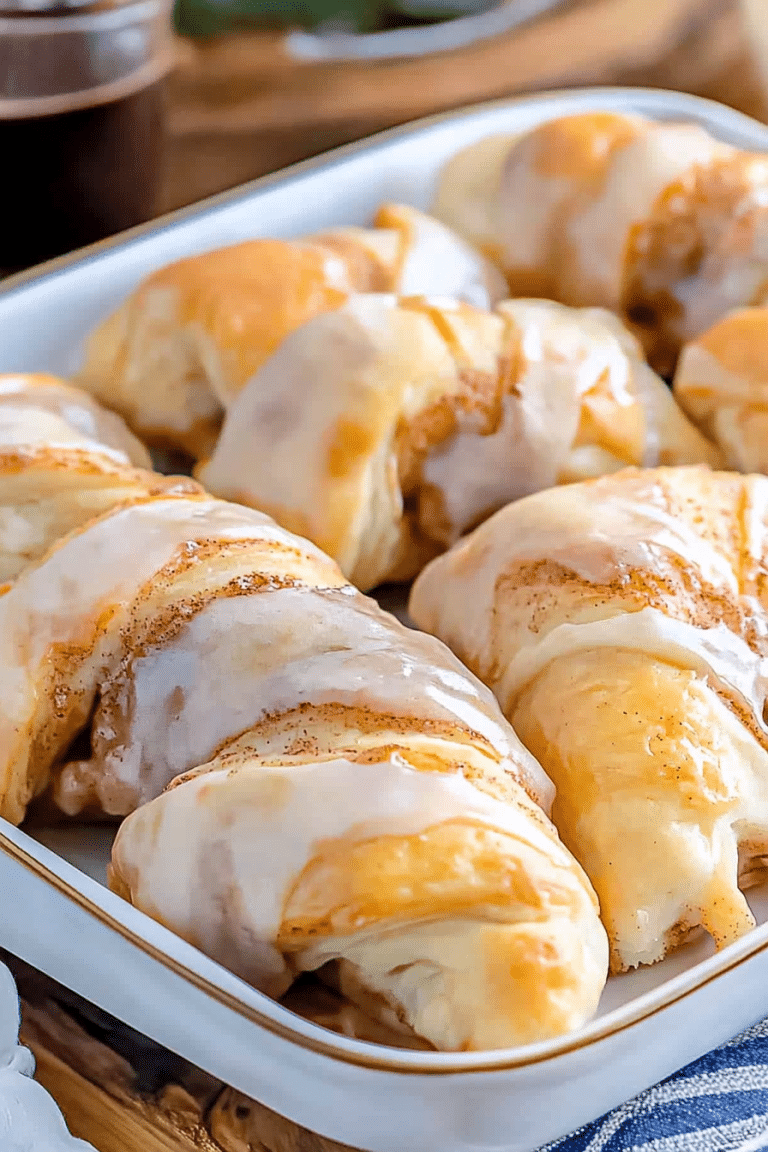 Cinnamon Crescent Rolls