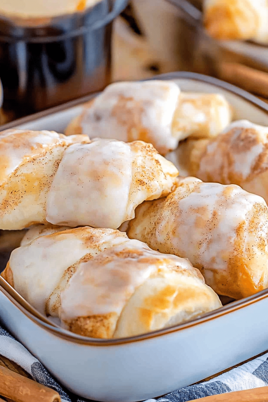 Cinnamon Crescent Rolls