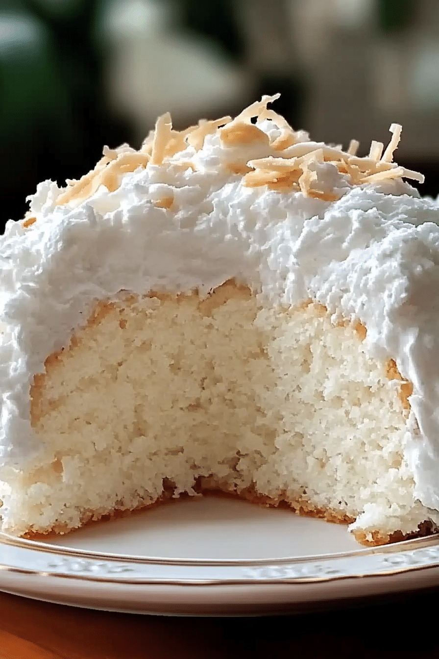 Coconut Cloud Cake