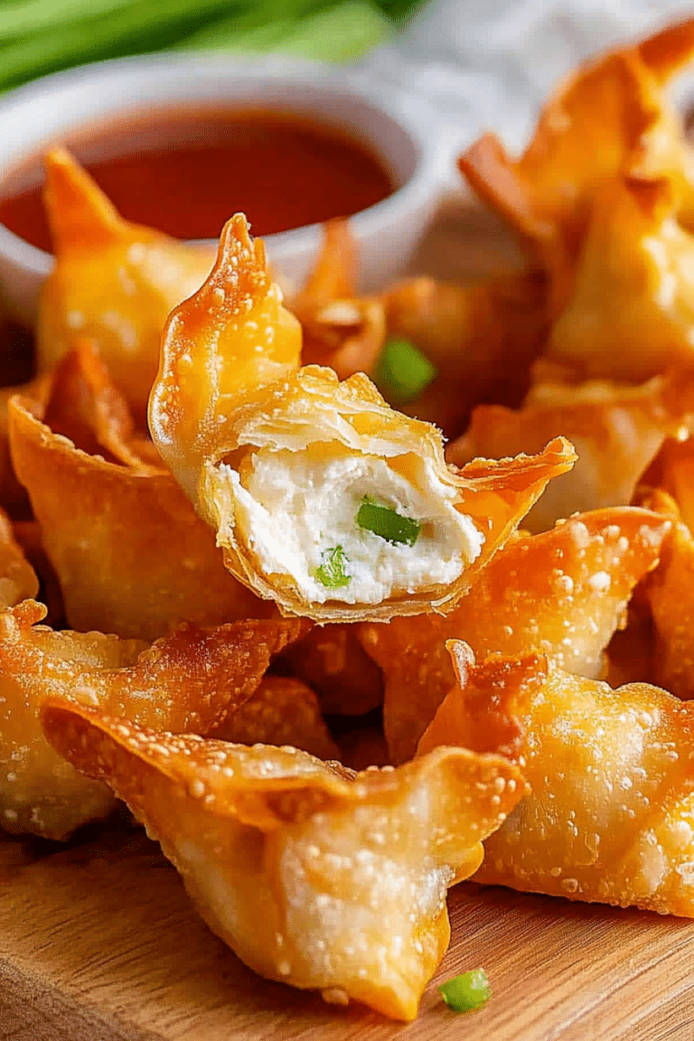 Cream Cheese Wontons