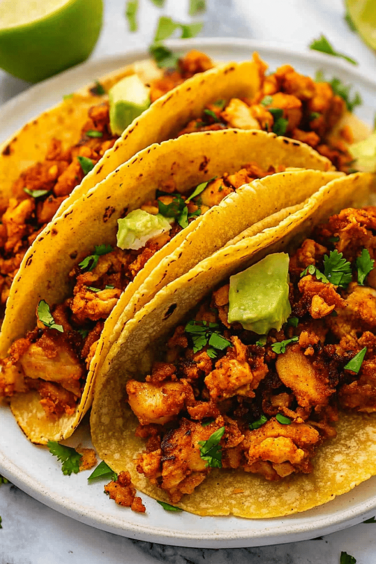 Crispy Chicken Tacos