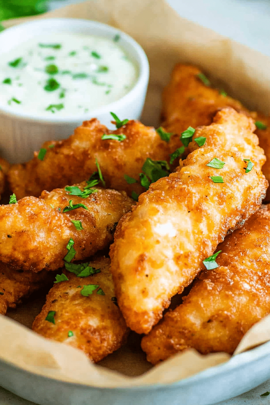 Homemade Chicken Tenders