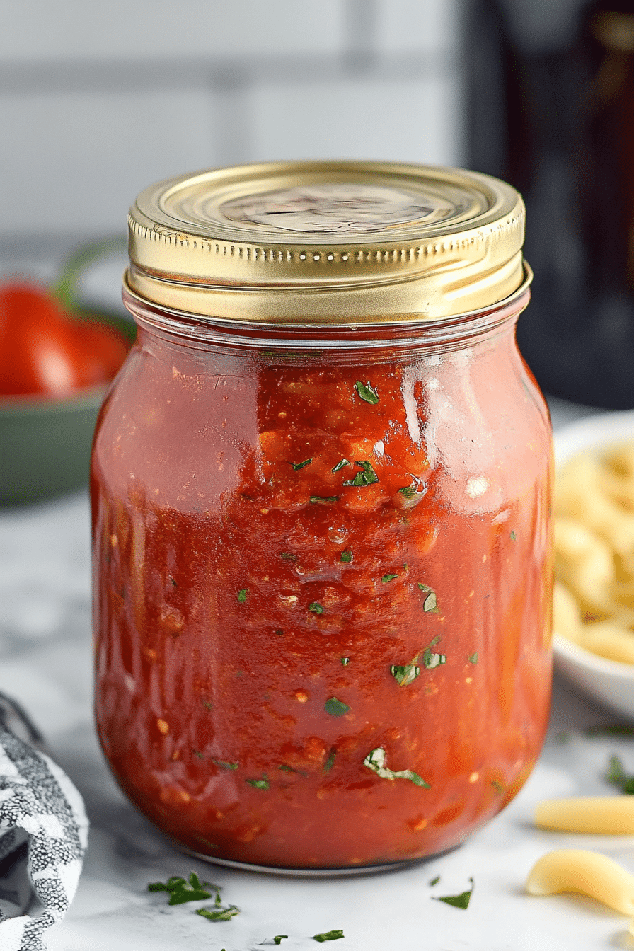 Homemade Spaghetti Sauce Recipe