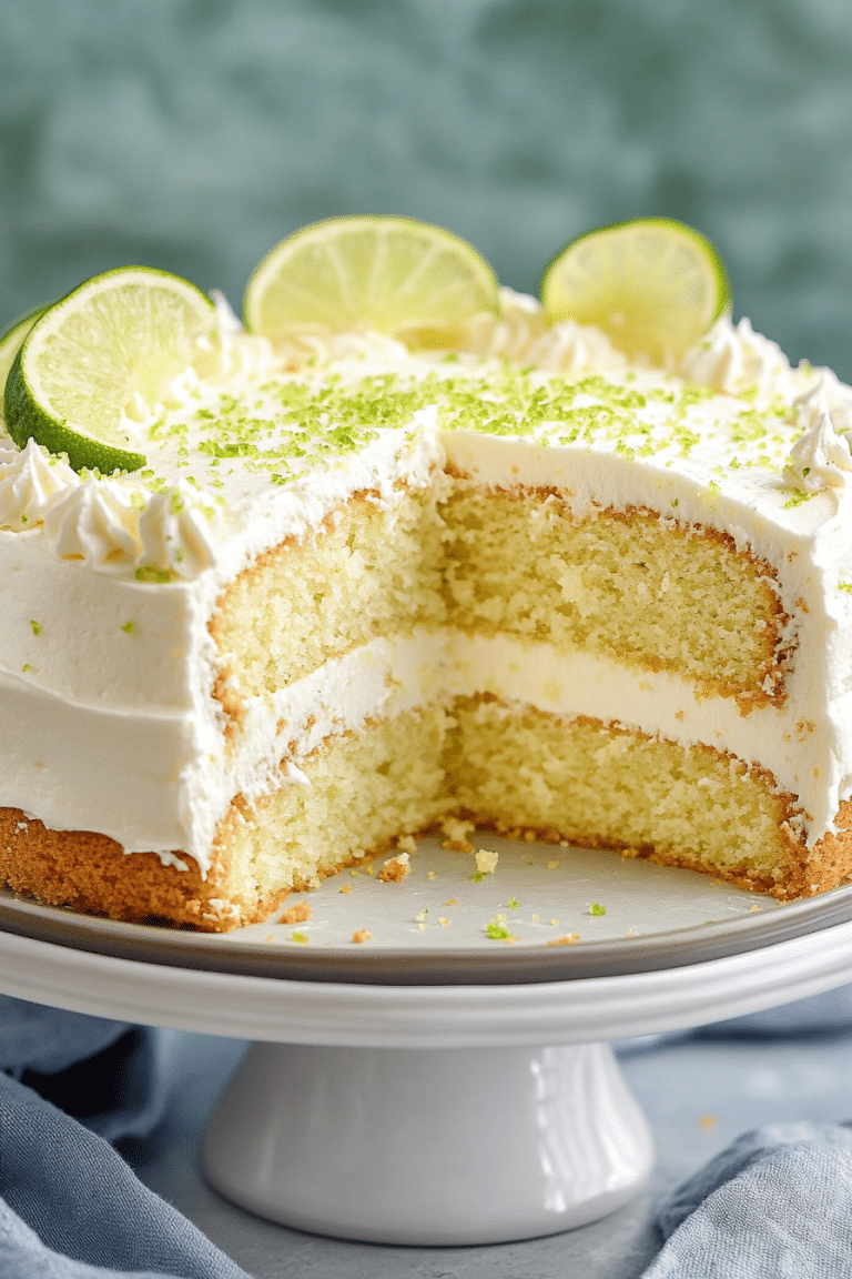 Key Lime Cake Recipe