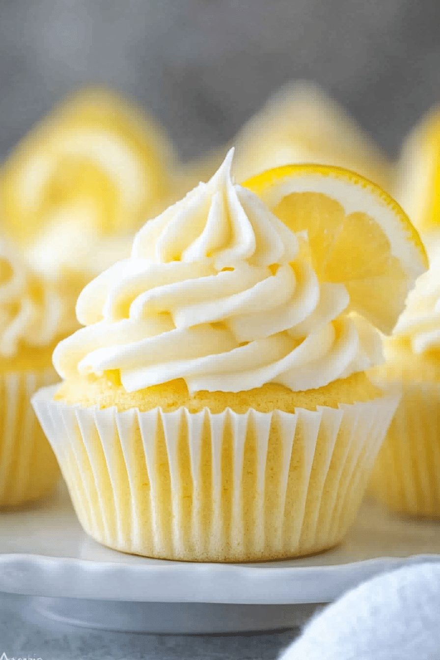 Lemon Cupcakes Recipe