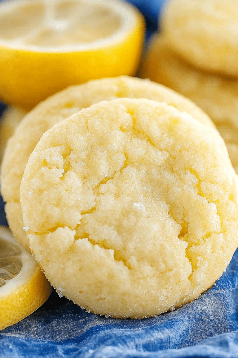 Lemon Sugar Cookies