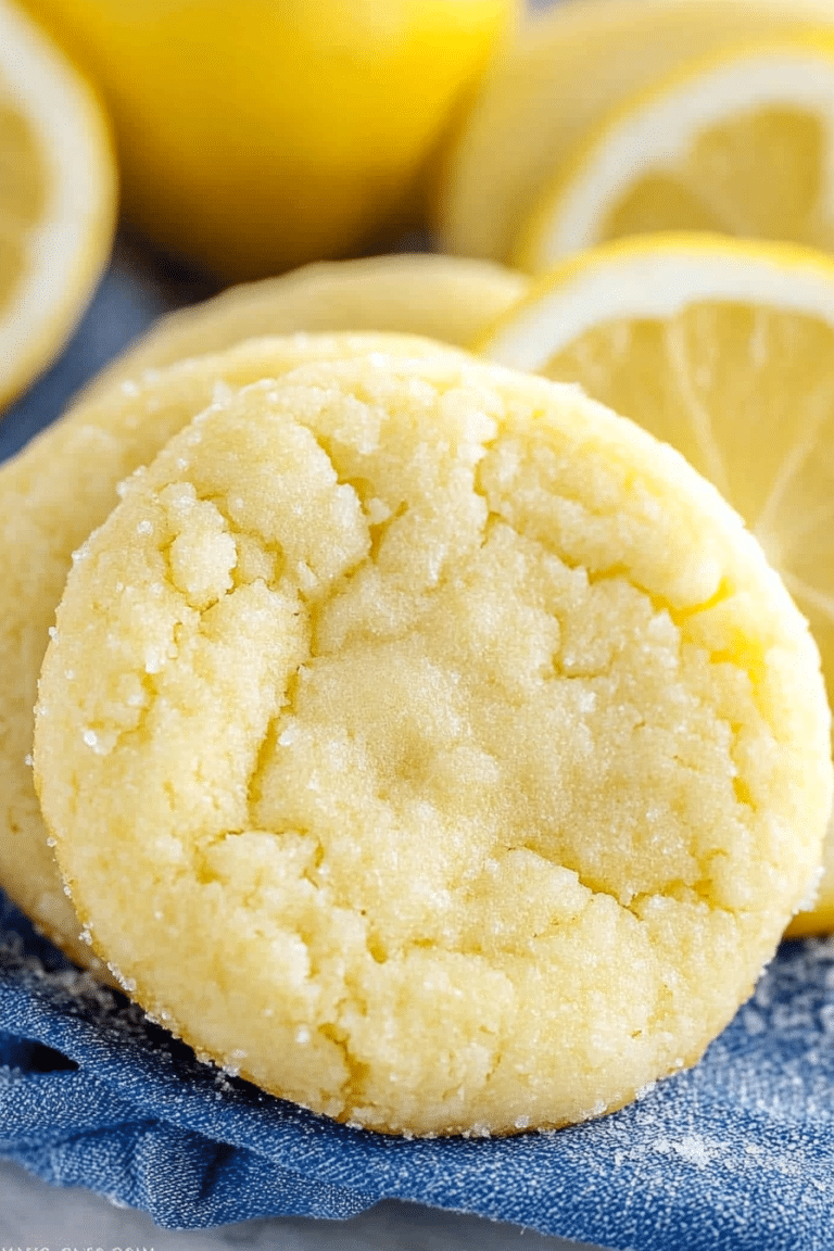 Lemon Sugar Cookies