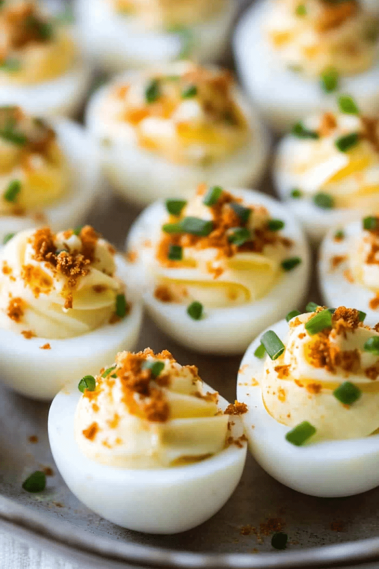 Loaded Deviled Eggs