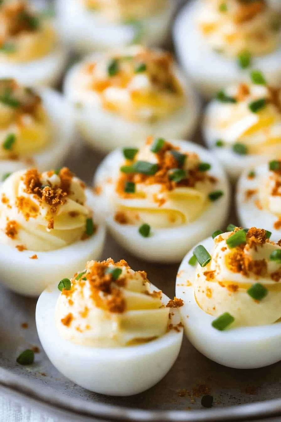 Loaded Deviled Eggs