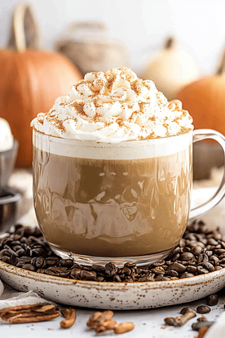 Pumpkin Spice Latte Recipe