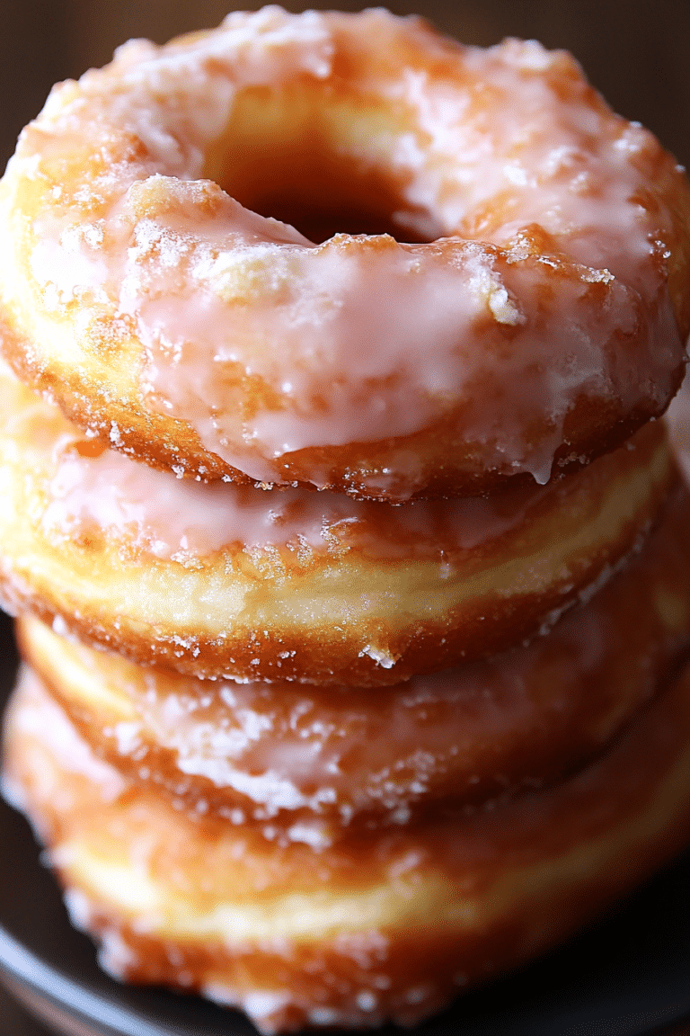 Sour Cream Doughnuts