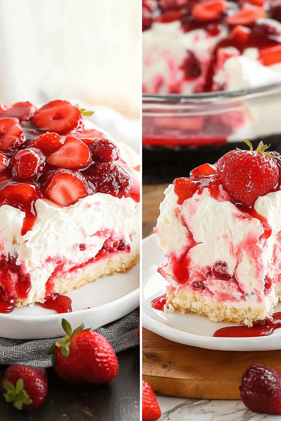 Strawberry Heaven Cake