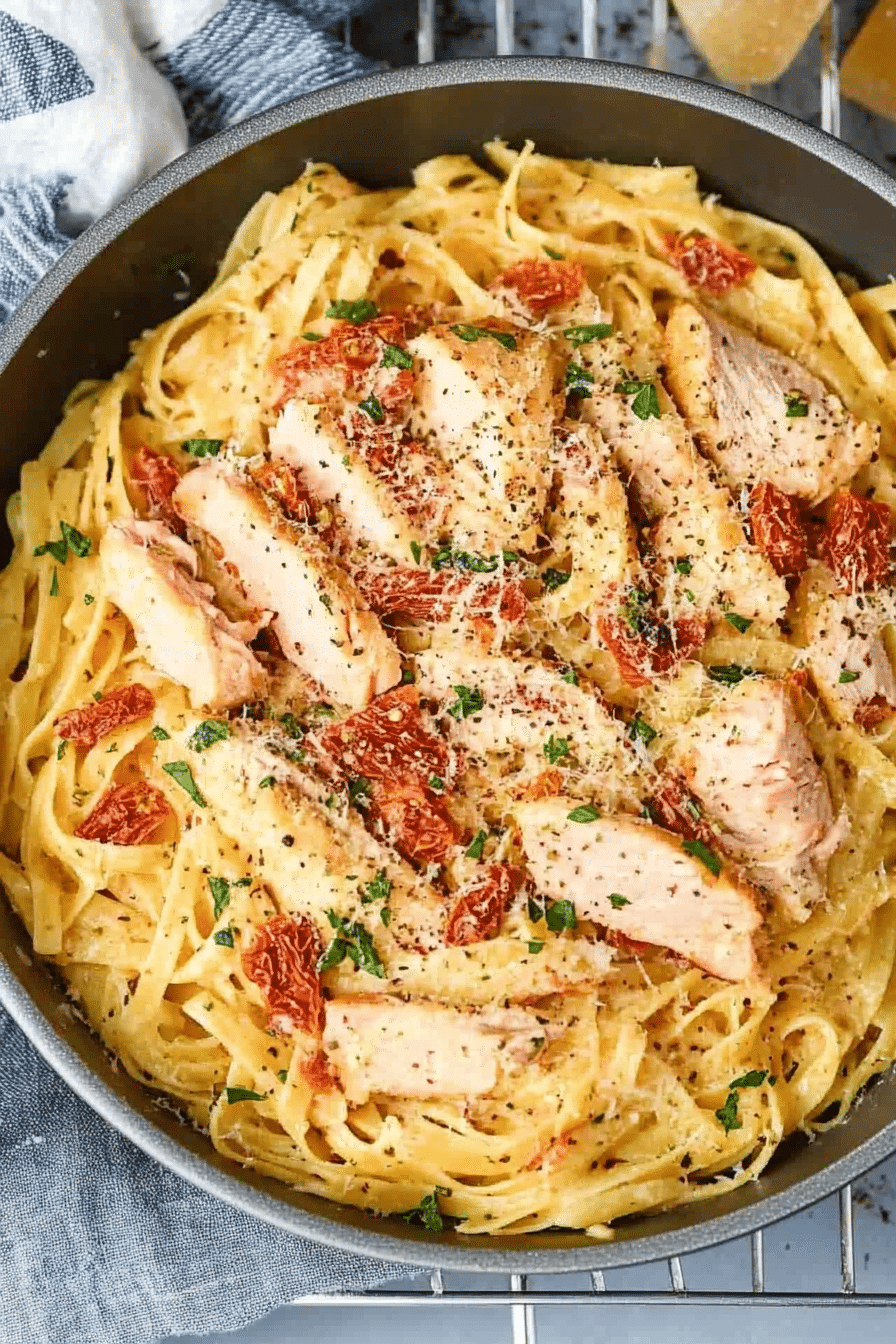 Sun-Dried Tomato Pasta