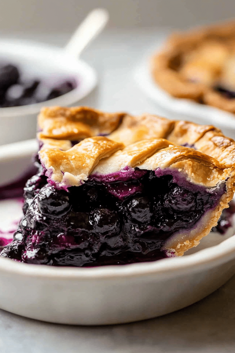 blueberry pie recipe