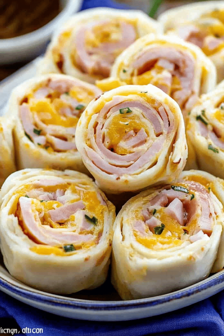 ham and cheese roll-ups
