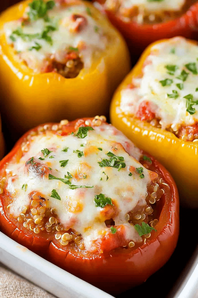 quinoa stuffed peppers