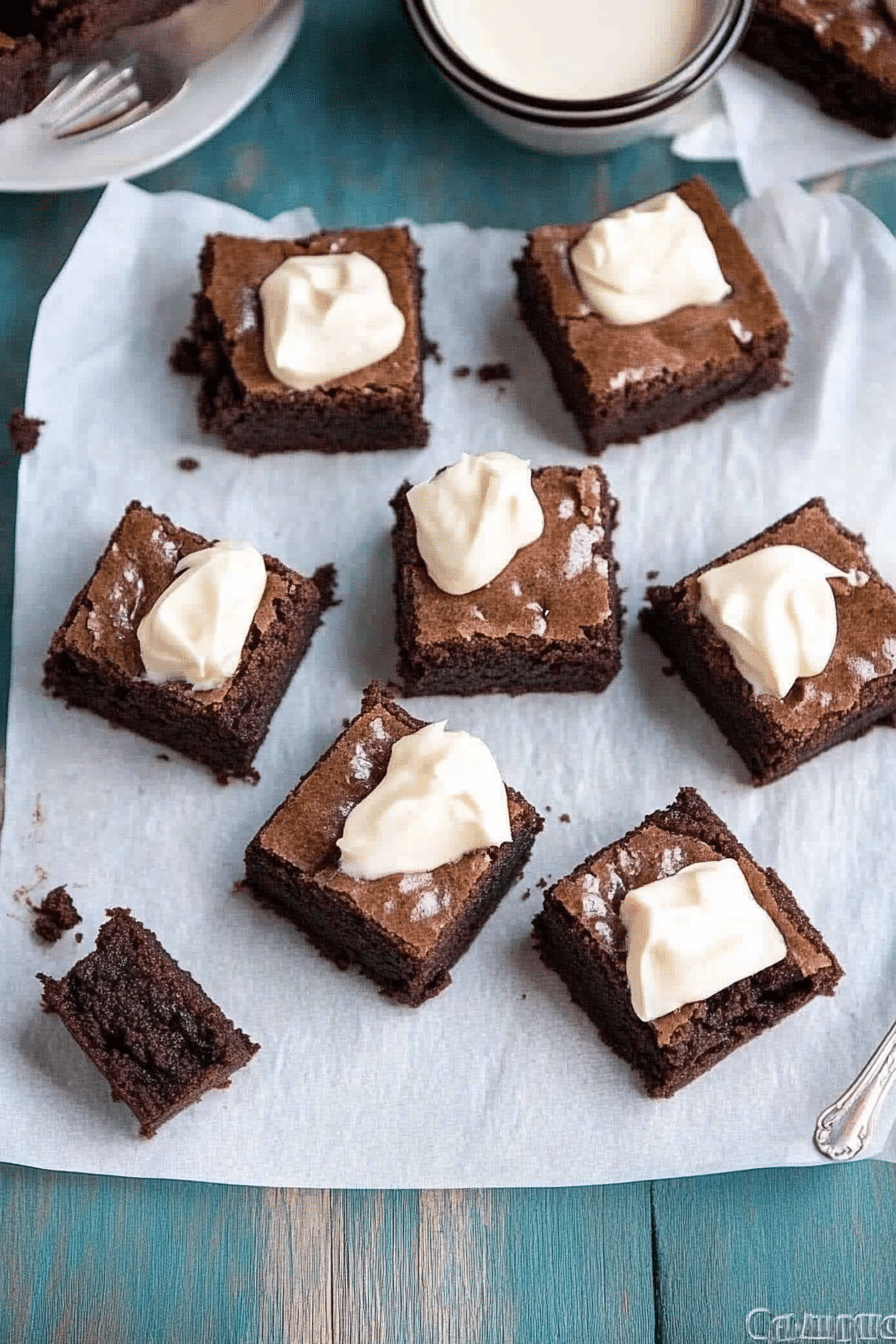 Baileys brownies