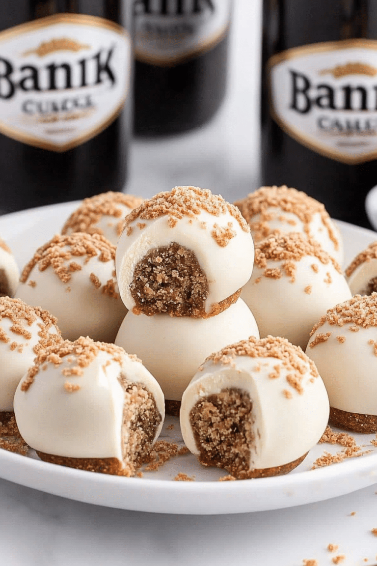 Baileys cheesecake balls