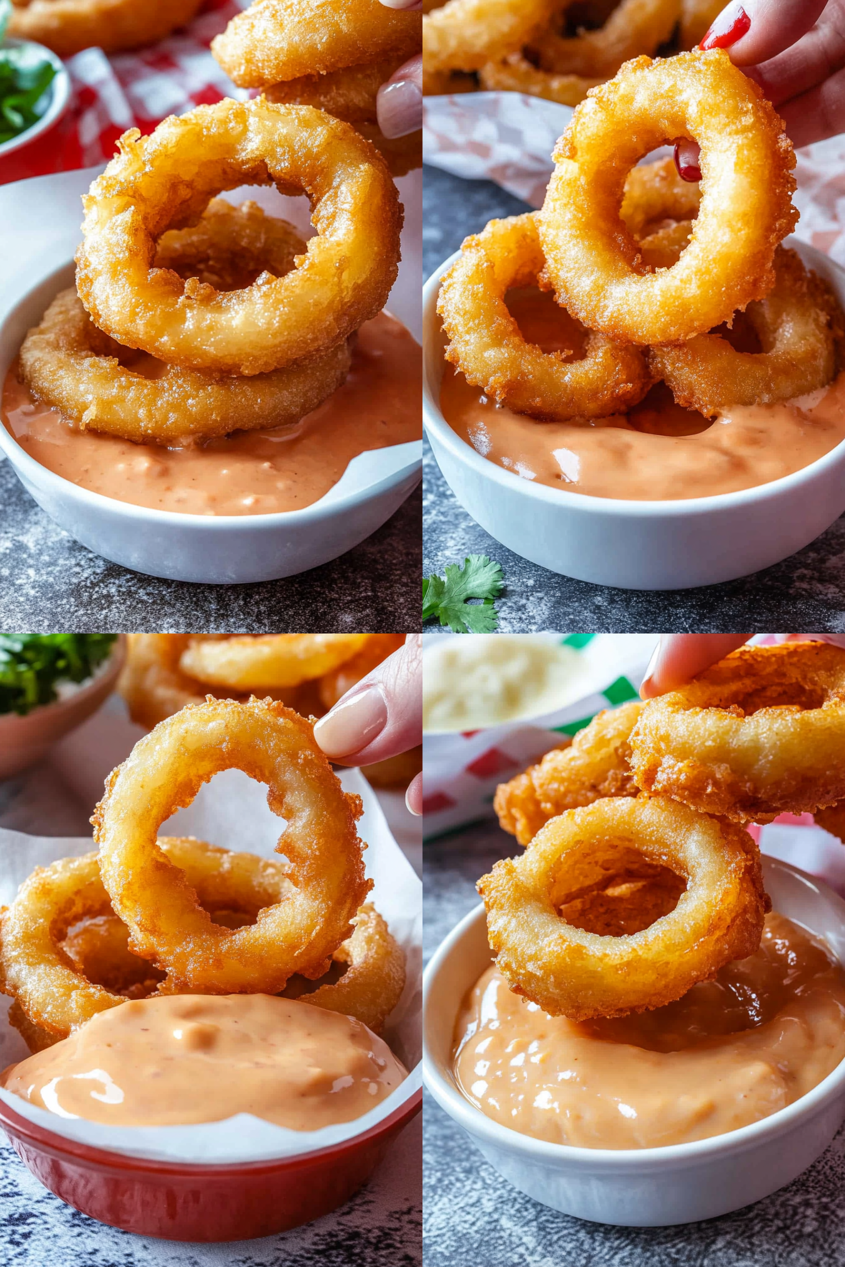Beer-Battered Onion Rings