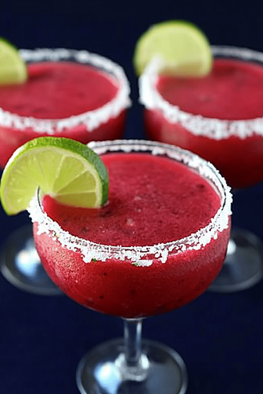 Blackberry Lime Margaritas
